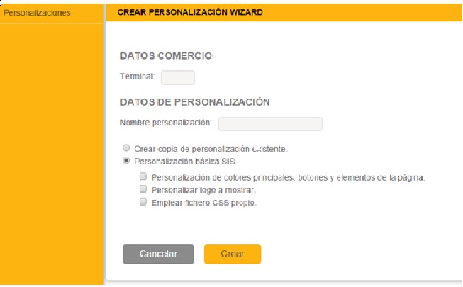 Personalización 3